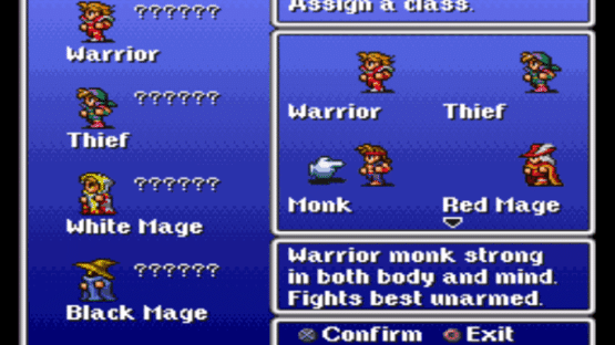 Final Fantasy Origins Screenshot