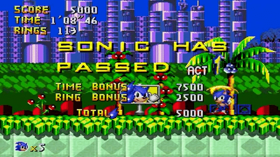 Retro Sonic Screenshot