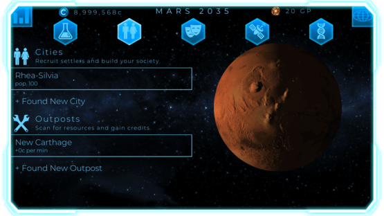 TerraGenesis - Space Settlers Screenshot