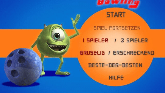 Monsters, Inc.: Wreck Room Arcade - Bowling for Screams Screenshot