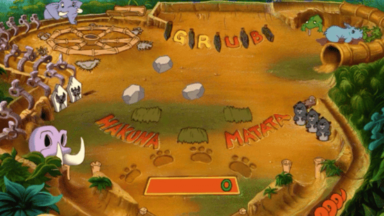 Disney's Hot Shots: Timon and Pumbaa's Jungle Pinball Screenshot