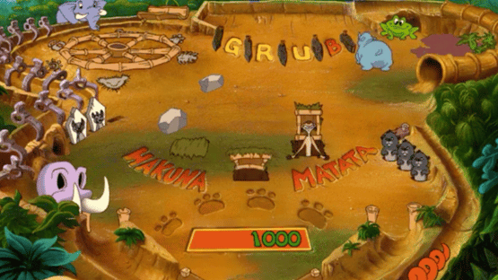 Disney's Hot Shots: Timon and Pumbaa's Jungle Pinball Screenshot