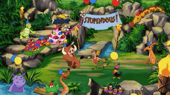 Disney's Hot Shots: Timon and Pumbaa's Jungle Pinball Screenshot