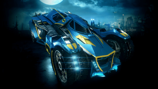 Batman: Arkham Knight - 1970s Batman Themed Batmobile Skin Screenshot