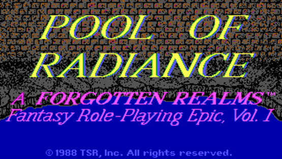 Advanced Dungeons & Dragons: Pool of Radiance Screenshot