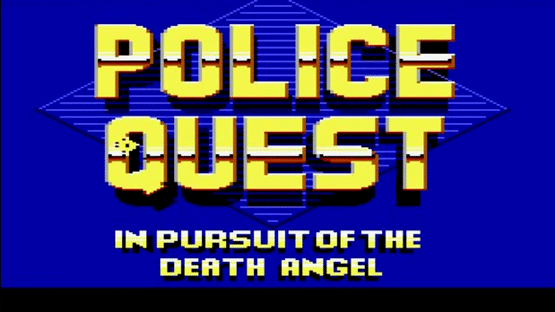 Police Quest: In Pursuit of the Death Angel Screenshot