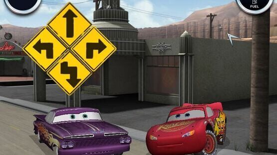 Képernyőkép erről: Disney-Pixar Cars: Rev It up in Radiator Springs