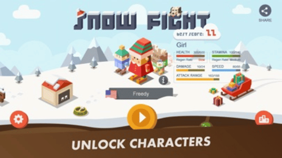 SnowFight Go Screenshot