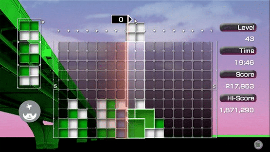 Lumines: Puzzle Fusion Screenshot