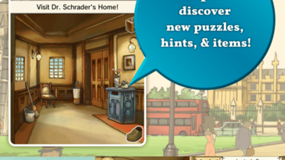 Professor Layton and the Diabolical Box HD for Mobile Screenshot