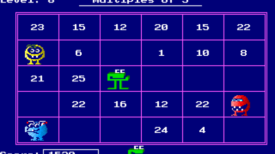 Number Munchers Screenshot