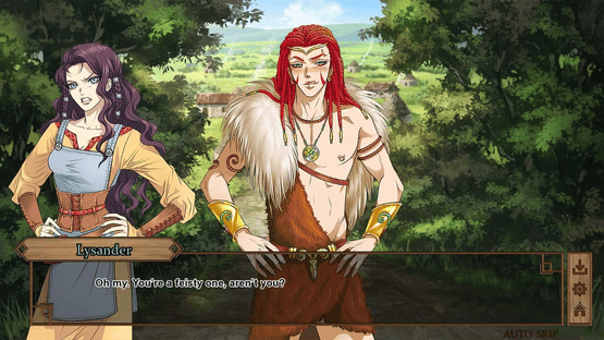 Gods of Love: An Otome Visual Novel Screenshot