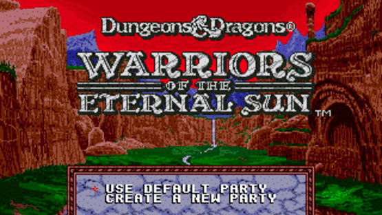 Dungeons & Dragons: Warriors of the Eternal Sun Screenshot