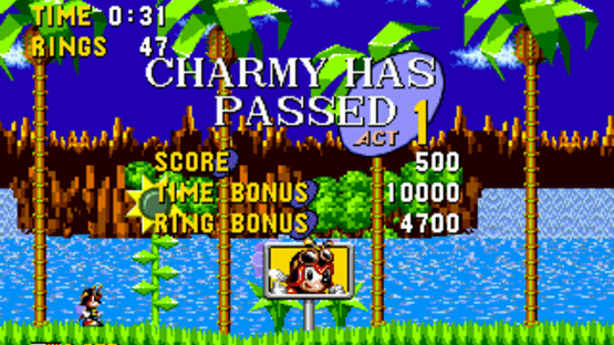 Charmy Bee in Sonic the Hedgehog Screenshot