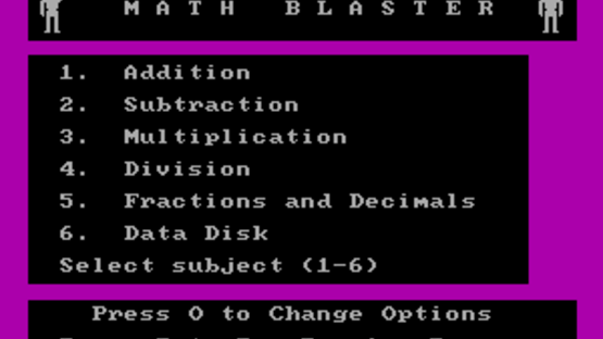 Math Blaster! Screenshot