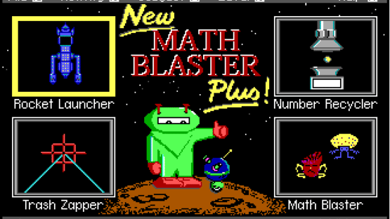 Math Blaster Plus! Screenshot