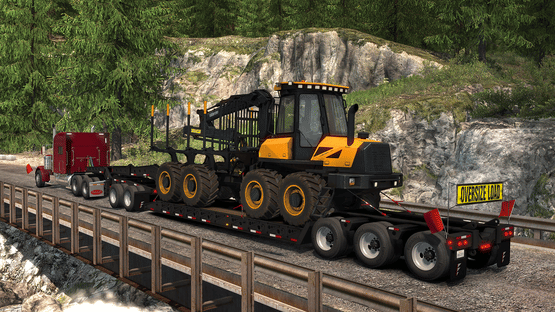 American Truck Simulator: Forest Machinery Screenshot