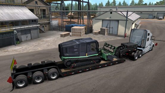 Képernyőkép erről: American Truck Simulator: Forest Machinery