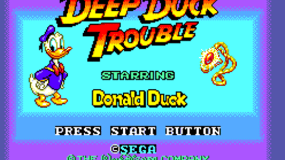 Deep Duck Trouble Starring Donald Duck Screenshot