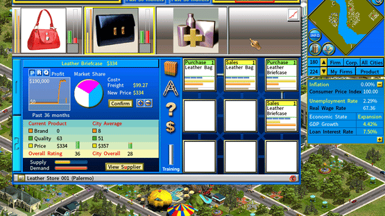 Capitalism Lab Screenshot