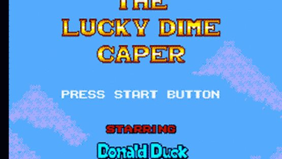 The Lucky Dime Caper Starring Donald Duck Screenshot