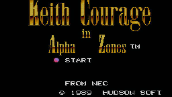 Keith Courage in Alpha Zones Screenshot