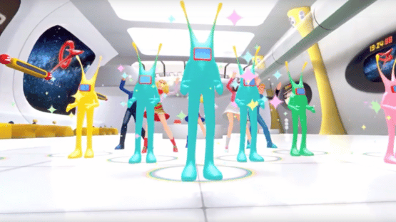 Space Channel 5 VR: Kinda Funky News Flash Screenshot