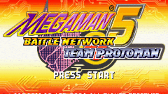 Mega Man Battle Network 5: Team Protoman Screenshot