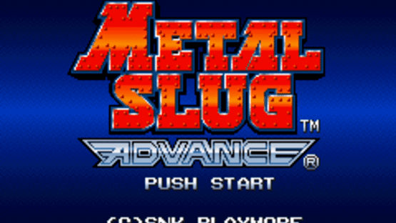 Metal Slug Advance Screenshot