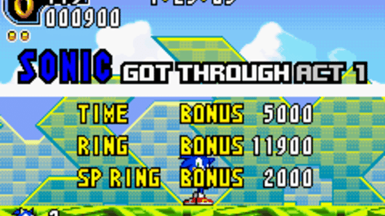 Sonic Advance 2 Screenshot