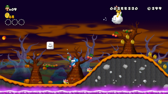 Newer Super Luigi Wii Dark Moon Screenshot