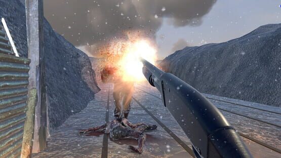 World War 2 Winter Gun Range VR Simulator screenshot 6