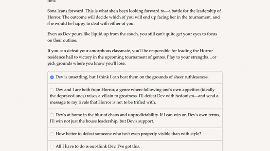 Grand Academy II: Attack of the Sequel Screenshot