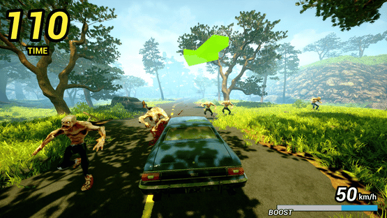 Zombie Road Rider Screenshot