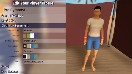 Pro Gymnast Simulator Screenshot