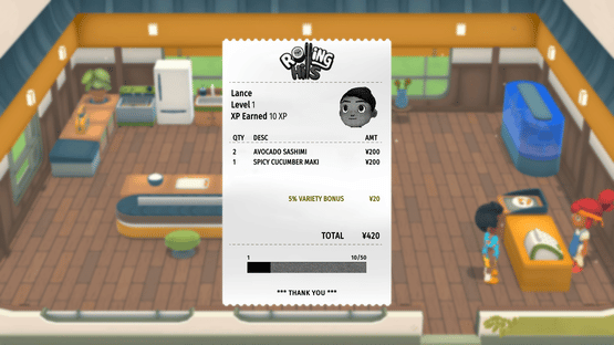 Rolling Hills: Make Sushi, Make Friends Screenshot