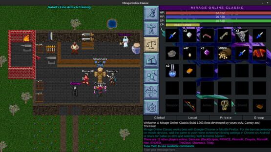 Mirage Online Classic cover