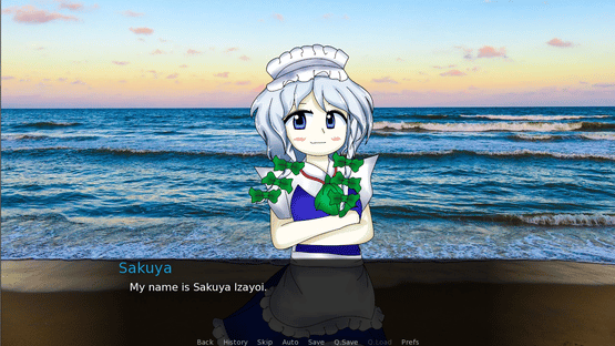 Sakuya Izayoi Gives You Advice and Dabs Screenshot