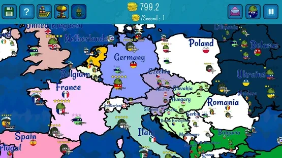 Dictators:No Peace Countryballs screenshot 8