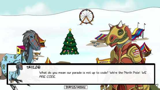 Dashing Dinosaurs & Sexy Centaurs: Winter's Tale Screenshot