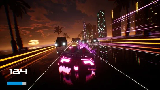 Rhythmic Retro Racer screenshot 3