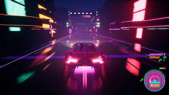 Rhythmic Retro Racer screenshot 1