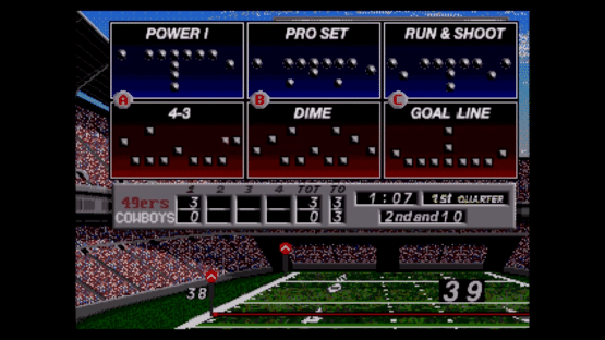 NFL's Greatest: San Francisco vs. Dallas 1978-1993 Screenshot