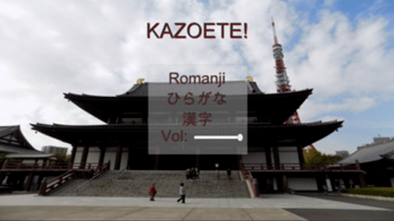 Kazoete Screenshot