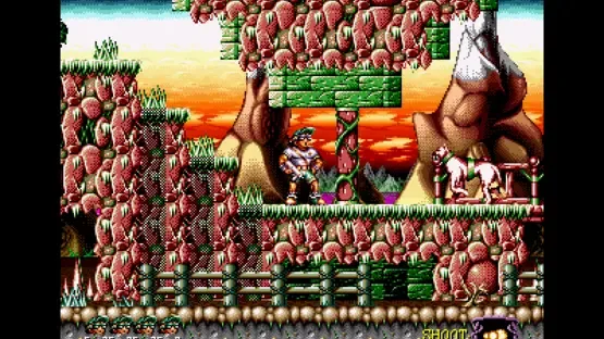Jim Power in Mutant Planet gameplay screenshot 3