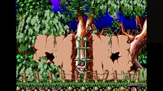 Jim Power in Mutant Planet gameplay screenshot 1
