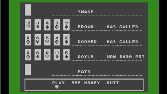 Five Card Stud Poker Screenshot