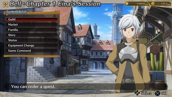 Képernyőkép erről: Is It Wrong to Try to Pick Up Girls in a Dungeon? Infinite Combate