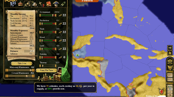 Europa Universalis III: In Nomine Screenshot