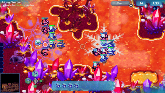 Amoeba Battle: Microscopic RTS Action Screenshot